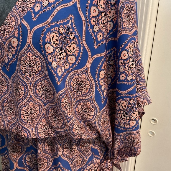 🩵 Paisley Shirt Dress - Picture 4 of 5